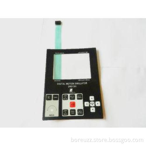 Metal Dome Push Button Tactile Membrane Switch With Clear T